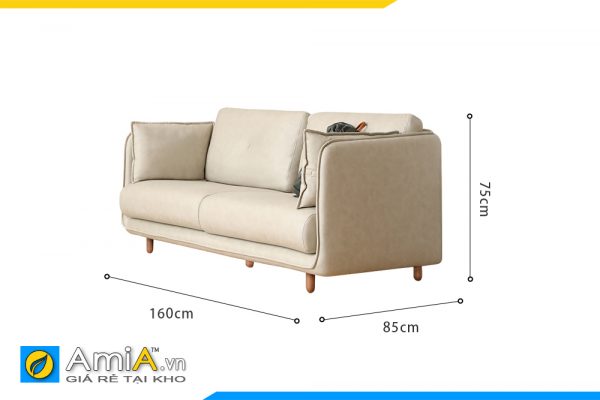 kích thước cơ bản ghế sofa văng mini