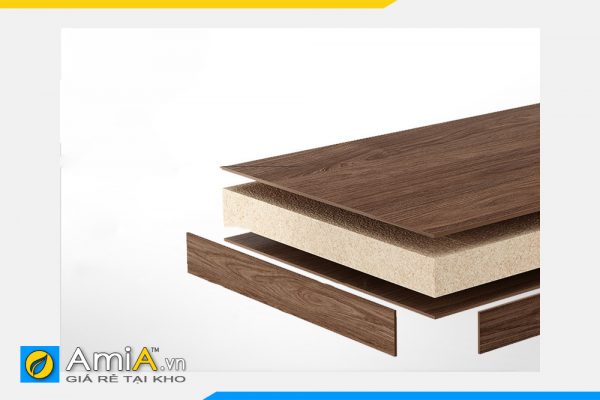 Hình ảnh Loại gỗ công nghiệp là chất liệu làm combo bàn kệ AmiA COMBOBT 128