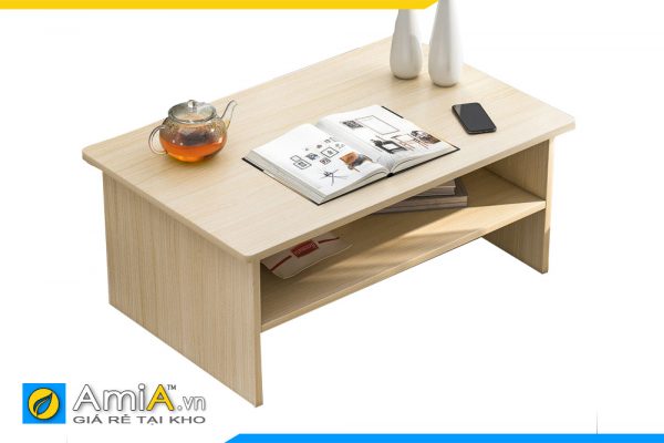 Hình ảnh Mẫu bàn trà gỗ công nghiệp MDF đơn giản hiện đại AmiA BAN 097