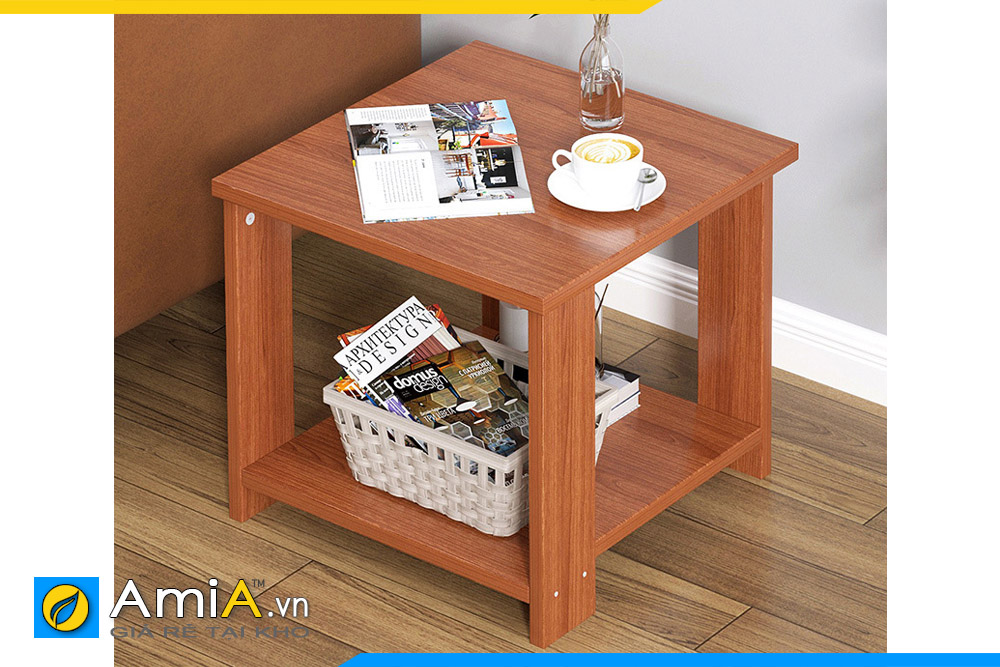 Hình ảnh Mẫu bàn trà gỗ MDF phong cách đơn giản AmiA BAN 105A