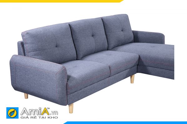 mẫu sofa chung cư nhỏ bọc nỉ amia pk0027