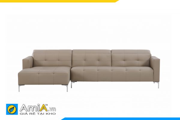 ghế sofa góc chữ L có tựa lưng cong