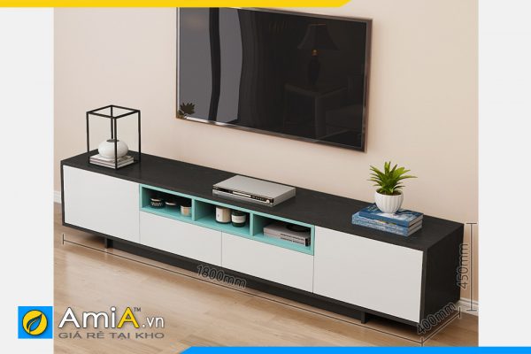 Hình ảnh Mẫu tivi gỗ công nghiệp đẹp cho phòng khách AmiA TUTV 131