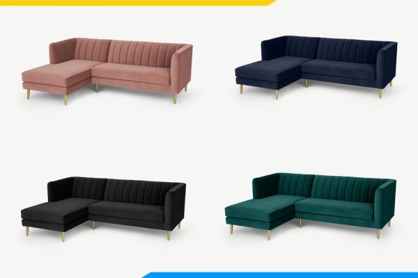 các màu sắc vải nỉ khác nhau cho mẫu sofa amia pk0056