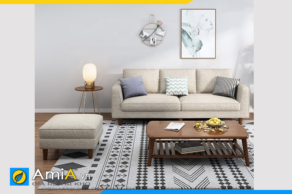 sofa phòng khách chung cư đẹp đơn giản scandinavian