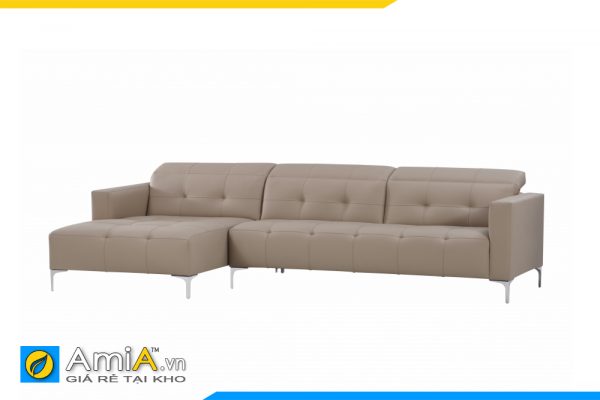 sofa phòng khách chung cư hiện đại góc chữ L nhỏ