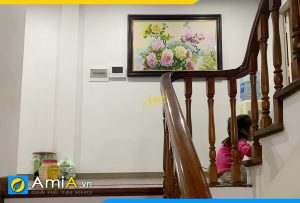 Hình ảnh Tranh treo nhà phố Nguyễn Thị Định vẽ sơn dầu AmiA TSD 629