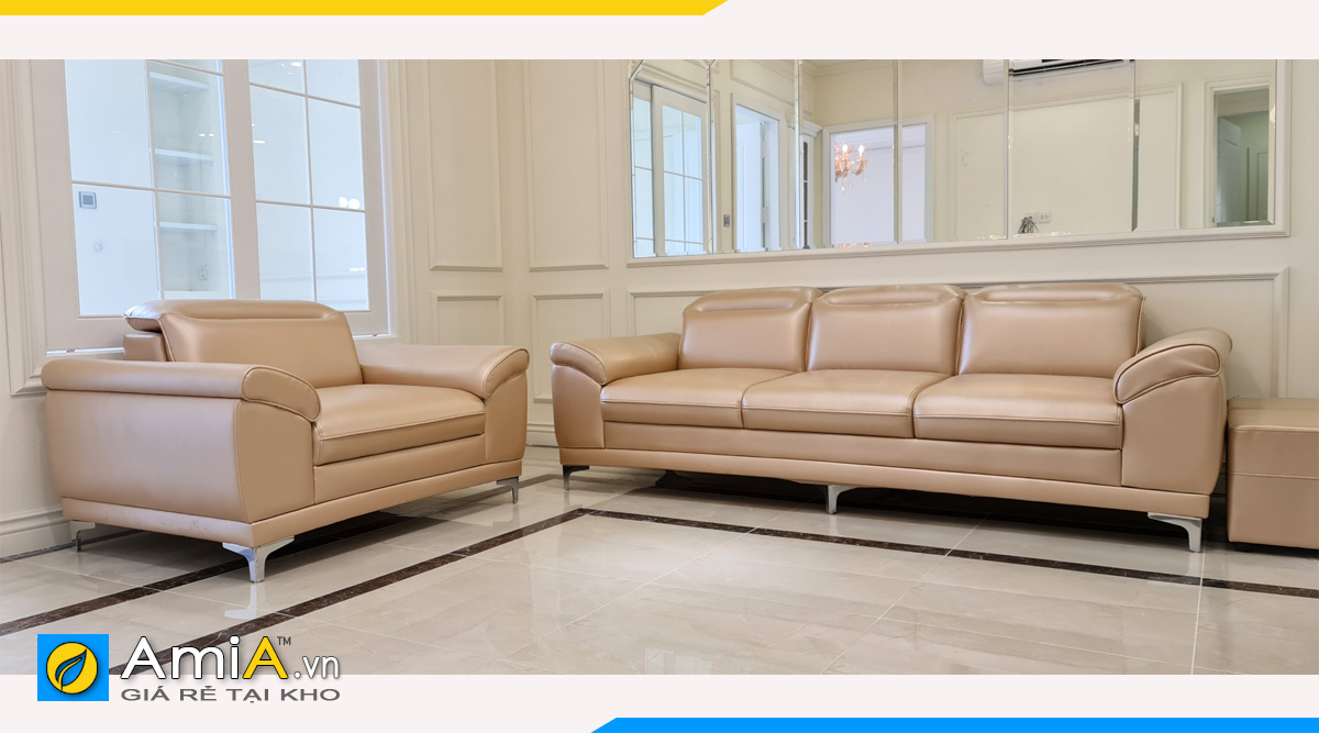bộ sofa văng da cao cấp giá từ 15 - 25 triệu cho chung cư