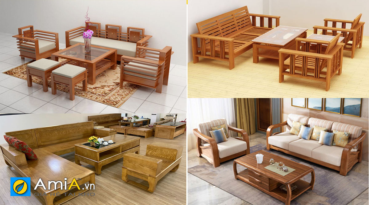 Những bộ bàn ghế gỗ phòng khách đẹp và điều cần lưu ý khi kê bàn ghế phòng  khách