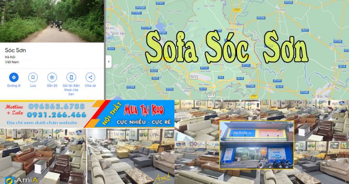 cửa hàng sofa da Sóc Sơn