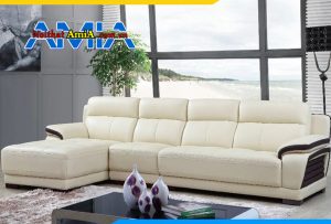 ghế sofa da màu trắng đẹp hiện đại amia 1992127
