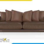ghế sofa da đơn giản tiện nghi AmiA 04032020