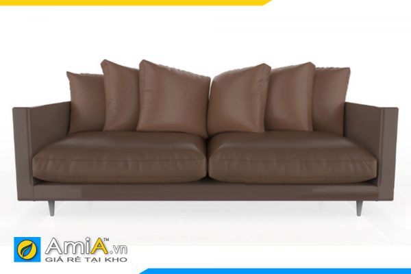 ghế sofa da đơn giản tiện nghi AmiA 04032020