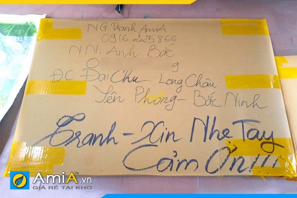 Hình ảnh Kiện hàng gửi bưu điện về Yên Phong Bắc Ninh cho khách hàng nhà AmiA