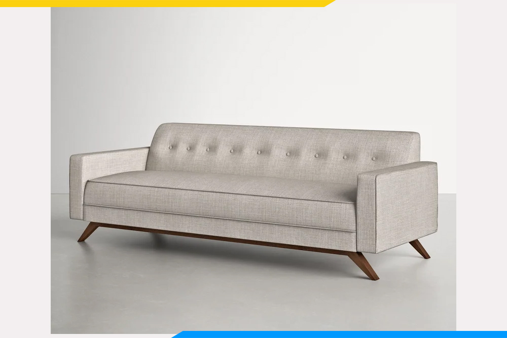mẫu ghế sofa nỉ phòng khách đẹp màu xám tro amia pk0084