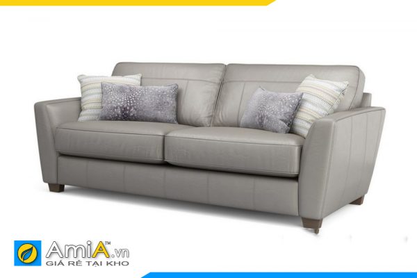 mẫu sofa da phòng khách nhỏ amia pk0096
