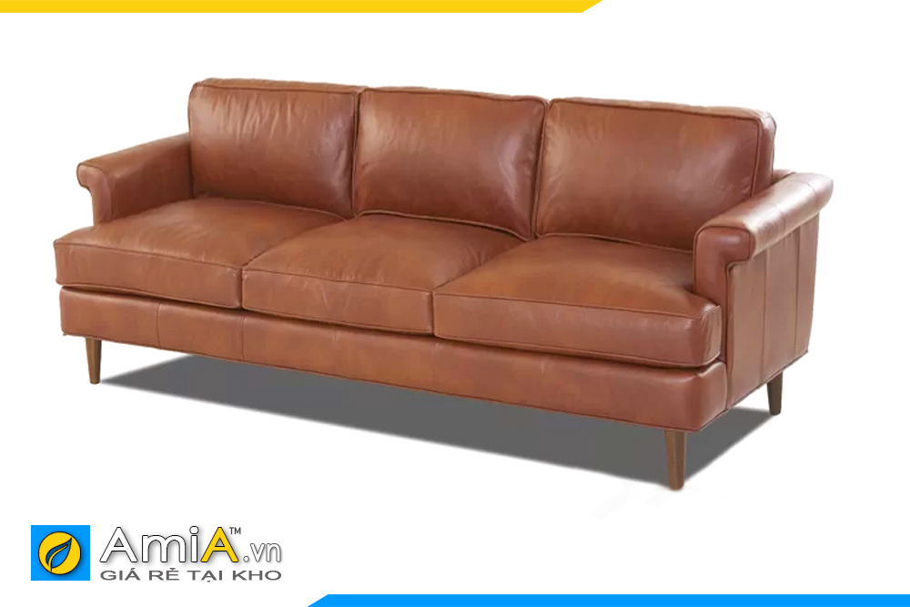 Mẫu sofa da văng đơn giản hiện đại cho mọi không gian kê AmiA 1992179