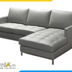 Ghế sofa da thiết kế đơn giản AmiA 1992176