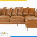 Mẫu sofa da bóng bẩy AmiA 1992139