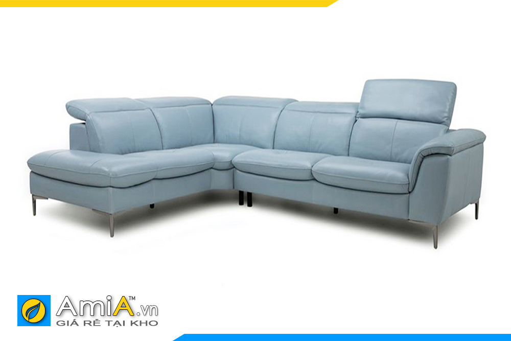 Ghế sofa góc chữ L màu xanh AmiA 1992279