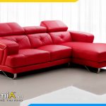 Bộ ghế sofa màu đỏ nổi bật AmiA 1992239