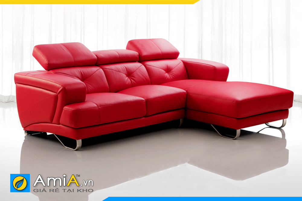 Bộ ghế sofa màu đỏ nổi bật AmiA 1992239