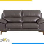 Mẫu sofa văng đôi bọc da hiện đại AmiA 1992205