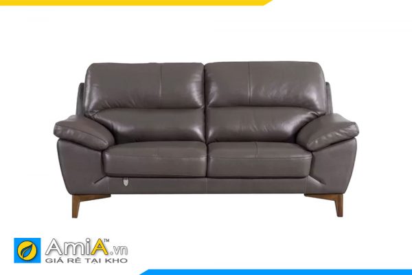 Mẫu sofa văng đôi bọc da hiện đại AmiA 1992205