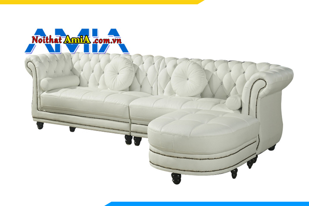 sofa góc tân cổ điển amia 1992262