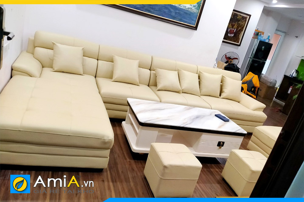 sofa phòng khách chung cư cao cấp giá từ 15 - 25 triệu