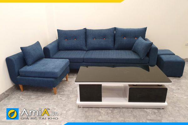 sofa văng phòng khách chung cư nhỏ giá rẻ amia pk219