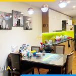 Hình ảnh Tranh nhà chung cư Mandarin Hoàng Minh Giám treo phòng ăn
